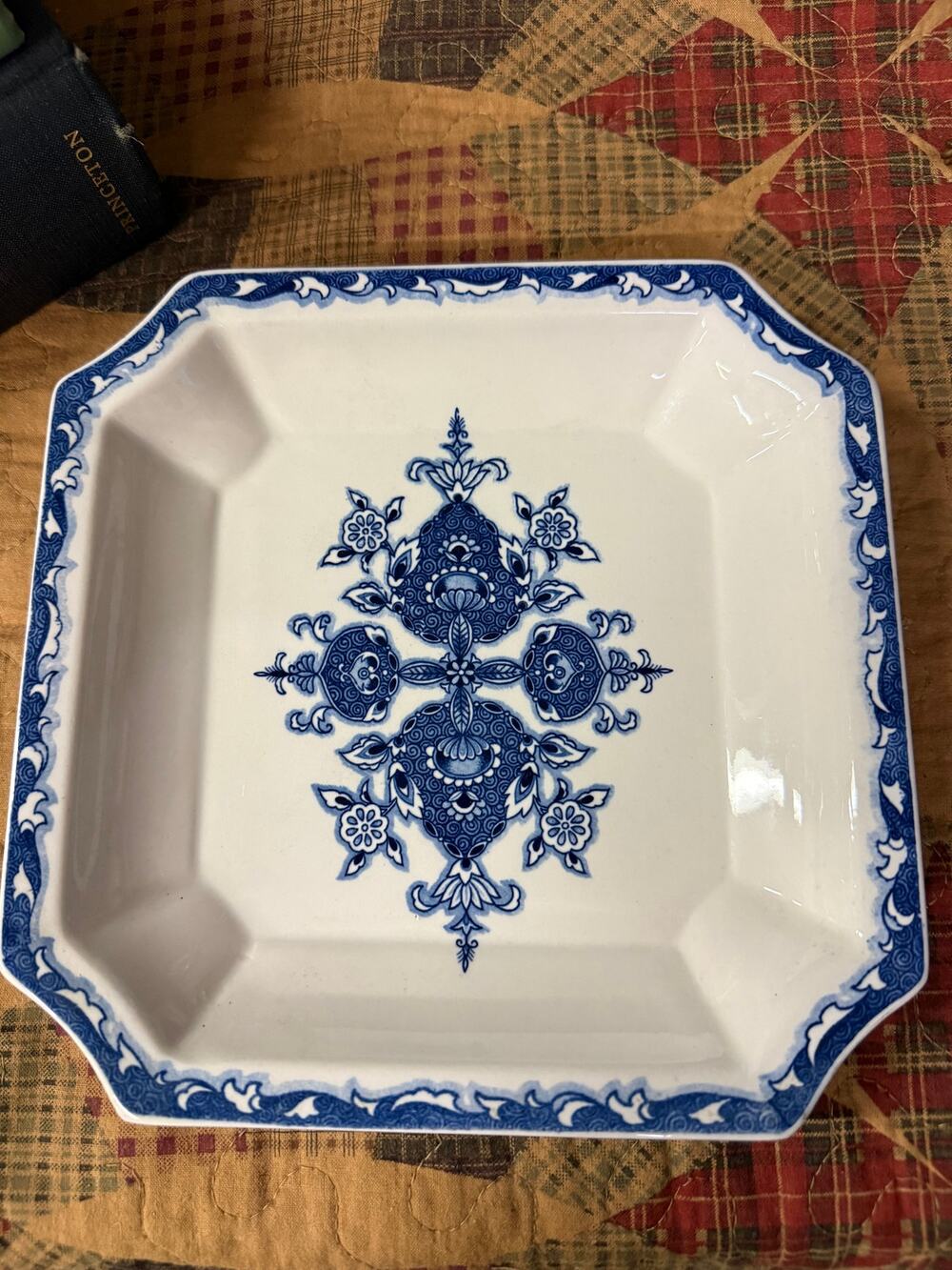 Vintage Original LJ "Tempyo" pattern, Ironstone plate
